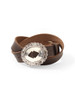 Picture No.1 of KAPITAL Oil Leather GALA Concho Belt K2603XG514