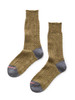 Picture No.3 of KAPITAL 96-Ply Linen Jacquard Socks With a Kuba Pattern K2604XS535