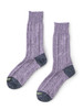Picture No.5 of KAPITAL 96-Ply Linen Jacquard Socks With a Kuba Pattern K2604XS535