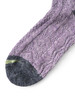 Picture No.9 of KAPITAL 96-Ply Linen Jacquard Socks With a Kuba Pattern K2604XS535