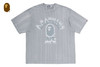 Picture No.1 of BAPE BRUSH COLLEGE RELAXED FIT TEE 1M30-109-310