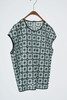 Picture No.9 of minä perhonen forest wave + anemone French Sleeve Blouse AES1477S