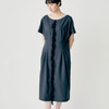 Picture No.1 of minä perhonen floraleaf French Sleeve Dress ADS3163