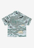 Picture No.1 of DESCENDANT EDGD OPEN COLLAR TEXTILE SS SHIRT 261TQDS-SHM06