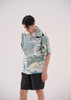 Picture No.7 of DESCENDANT EDGD OPEN COLLAR TEXTILE SS SHIRT 261TQDS-SHM06