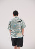 Picture No.19 of DESCENDANT EDGD OPEN COLLAR TEXTILE SS SHIRT 261TQDS-SHM06