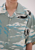 Picture No.20 of DESCENDANT EDGD OPEN COLLAR TEXTILE SS SHIRT 261TQDS-SHM06