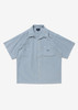 Picture No.3 of DESCENDANT S WIND OPEN COLLAR SEERSUCKER SS SHIRT 261WVDS-SHM05