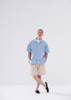 Picture No.9 of DESCENDANT S WIND OPEN COLLAR SEERSUCKER SS SHIRT 261WVDS-SHM05