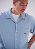 Picture No.12 of DESCENDANT S WIND OPEN COLLAR SEERSUCKER SS SHIRT 261WVDS-SHM05