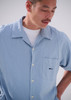 Picture No.25 of DESCENDANT S WIND OPEN COLLAR SEERSUCKER SS SHIRT 261WVDS-SHM05