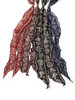 Picture No.10 of KAPITAL Washed Silk Moga Scarf (Escargot Flower) K2604XM525