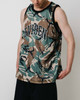 Picture No.15 of Evisen Skateboards OHAKO CAMO MESH TANK - BLACK / SAND CAMO 10337380401466