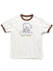 Picture No.1 of KAPITAL 20/- Jersey Ringer T-shirt (PECKISH Little Bear Print) K2604SC155