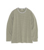 Picture No.2 of nanamica nanamica COOLMAX Stripe Jersey L/S Tee S25SH119 9015