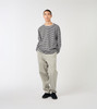 Picture No.4 of nanamica nanamica COOLMAX Stripe Jersey L/S Tee S25SH119 9015