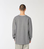 Picture No.7 of nanamica nanamica COOLMAX Stripe Jersey L/S Tee S25SH119 9015