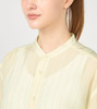 Picture No.7 of nanamica nanamica Band Collar Shirt S26SG062 9022