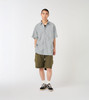 Picture No.2 of nanamica nanamica Button Down Wind S/S Shirt SUGS404 9009