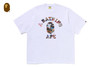 Picture No.1 of BAPE HYBRID CAMO COLLEGE RELAXED FIT TEE 1M80-110-319