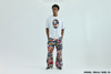 Picture No.4 of BAPE HYBRID CAMO APE HEAD RELAXED FIT TEE 1M80-110-337