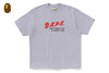 Picture No.9 of BAPE BAPE MOTTO LOGO RELAXED FIT TEE 1M80-110-305