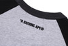 Picture No.7 of BAPE COLLEGE RAGLAN TEE 1M80-109-312