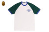 Picture No.8 of BAPE COLLEGE RAGLAN TEE 1M80-109-312
