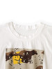 Picture No.4 of KAPITAL 20/- Jersey Sleeveless Big T-Shirt (PECKISH Chocolate Chip Camo Print) K2605SC206
