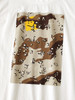Picture No.6 of KAPITAL 20/- Jersey Sleeveless Big T-Shirt (PECKISH Chocolate Chip Camo Print) K2605SC206