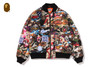 Picture No.1 of BAPE HYBRID CAMO MULTI BADGE PADDED MA-1 1M80-141-302