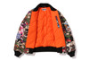 Picture No.6 of BAPE HYBRID CAMO MULTI BADGE PADDED MA-1 1M80-141-302