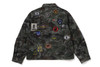 Picture No.6 of BAPE HYBRID CAMO MULTI BADGE JACKET 1M80-140-313