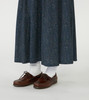 Picture No.8 of THE NORTH FACE PURPLE LABEL THE NORTH FACE Purple Label Flower Printed Field Tiered Skirt N26FE009 8864