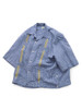 Picture No.1 of KAPITAL Linen Gingham Check LAX Cuban Shirt K2604SS111