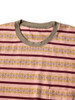Picture No.5 of KAPITAL Sunrise Jacquard Border Jersey Pennant T-shirt (1Flag) K2305SC211EK-1794SC
