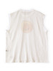 Picture No.4 of KAPITAL 20/- Cotton Jersey Sleeveless Big T-Shirt (RAINBOWY Tree Stump Print) K2606SC240