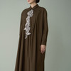 Picture No.1 of minä perhonen Forest Parade Tucked Dress AEA3248