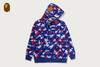 Picture No.1 of BAPE STA STRIKE CAMO SHARK RELAXED FIT FULL ZIP HOODIE 1M80-115-305