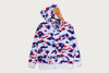 Picture No.9 of BAPE STA STRIKE CAMO SHARK RELAXED FIT FULL ZIP HOODIE 1M80-115-305