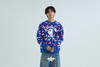 Picture No.2 of BAPE STA STRIKE CAMO COLLEGE CREWNECK SWEATSHIRT 1M80-113-013