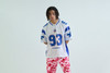Picture No.2 of BAPE SOLID CAMO JACQUARD MESH CROPPED FIT FOOTBALL JESEY 1M80-109-309