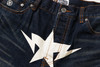 Picture No.10 of BAPE TWIN STA KNEE LENGTH SELVEDGE DENIM SHORTS 1M80-151-301