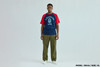 Picture No.4 of BAPE COLLEGE RAGLAN SHRUNK FIT TEE 1M80-109-306