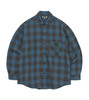 Picture No.2 of nanamica nanamica OOAL Block Check Jacquard Shirt S26FG017 8745