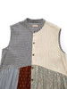 Picture No.5 of KAPITAL Patchwork Stand Collar Aloha Dress K2604OP098
