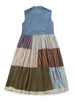 Picture No.10 of KAPITAL Patchwork Stand Collar Aloha Dress K2604OP098