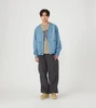 Picture No.4 of THE NORTH FACE PURPLE LABEL THE NORTH FACE Purple Label Linen Cotton Denim Field Cardigan N26FA028 8883