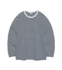 Picture No.3 of nanamica nanamica COOLMAX Stripe Jersey L/S Tee S25SH119 8807