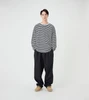 Picture No.5 of nanamica nanamica COOLMAX Stripe Jersey L/S Tee S25SH119 8807